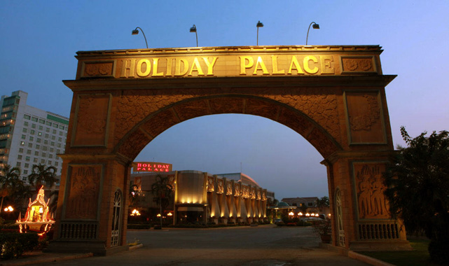 holiday palace entrance