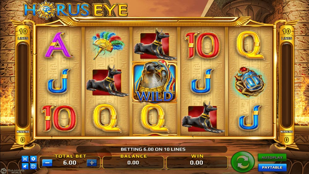 วิธีการเล่น Horus Eye สล็อตออนไลน์