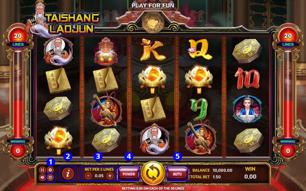 วิธีการเล่น Tai Shang Lao Jun สล็อตออนไลน์