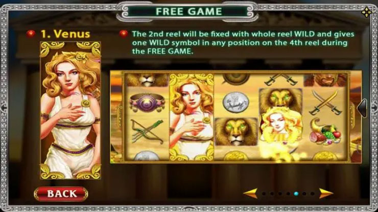 สัญลักษณ์อัตราจ่าย ภายในเกม Hercules