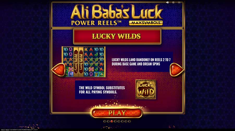 ฟีเจอร์ Lucky Wilds เกมสล็อตวงล้อแห่งโชคของอาลีบาบา