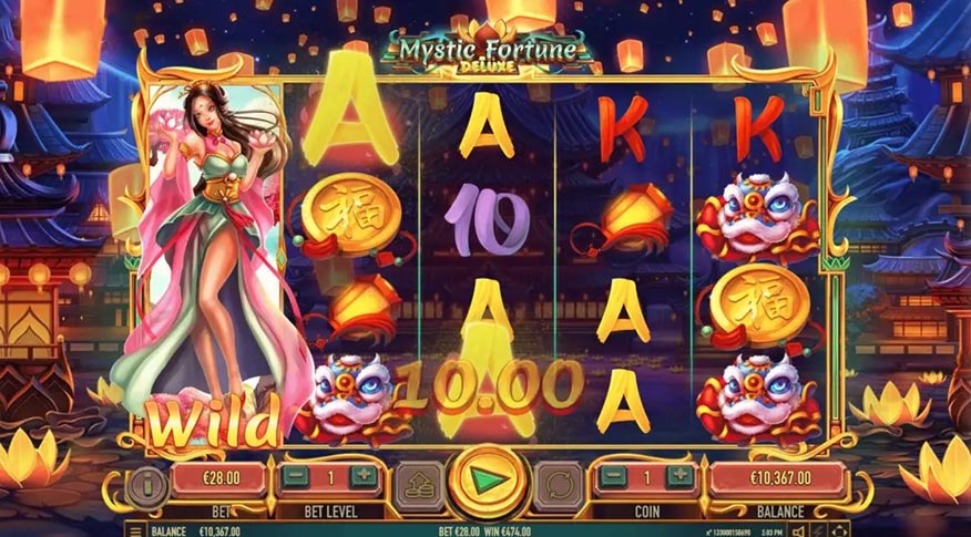 Mystic Fortune Deluxe Free Spin