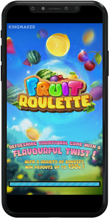 Fruit Roulette รูเล็ตค่าย คิงเมคเกอร์