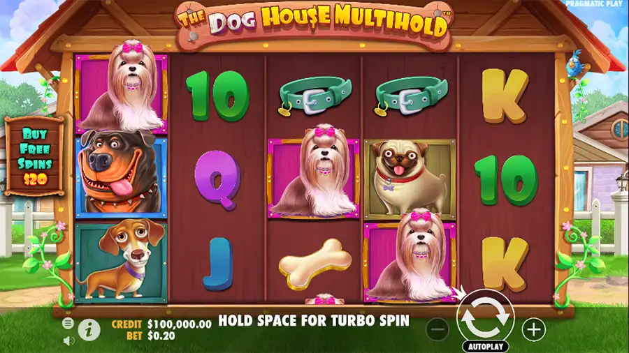 หน้าเล่นสล็อต The Dog House Multihold