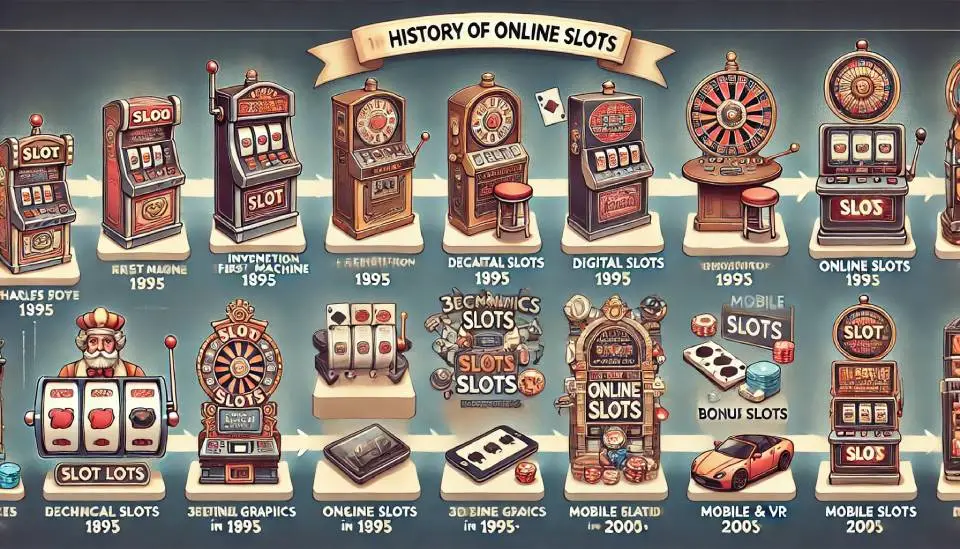 History-and-evolution-of-online-casino-slot-games